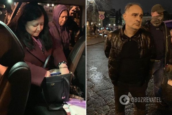 На фото подозреваемые Елена Паровая и Бачилава Гела Ович, которых задержали 7 ноября qkqitzidzkikkkmp